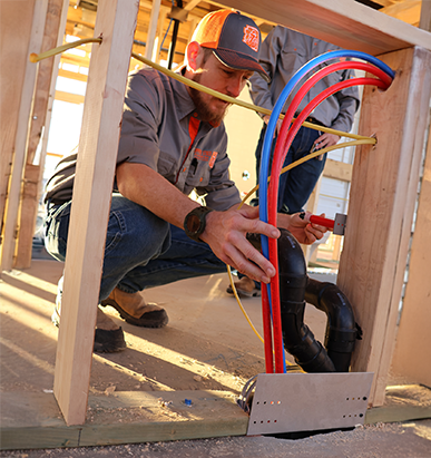 Plumber Pipe Install