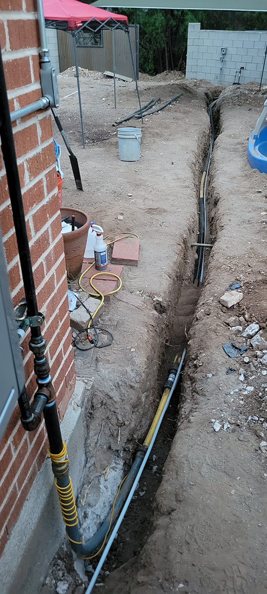 Gas Line Installation