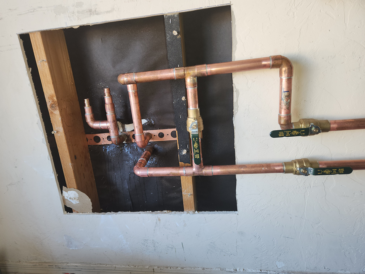 Leak Repair with Improvement