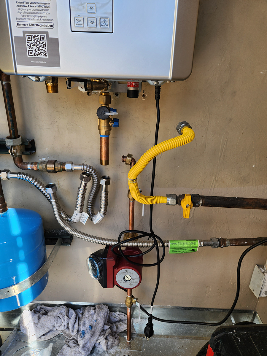 Tankless Water Heater Installation